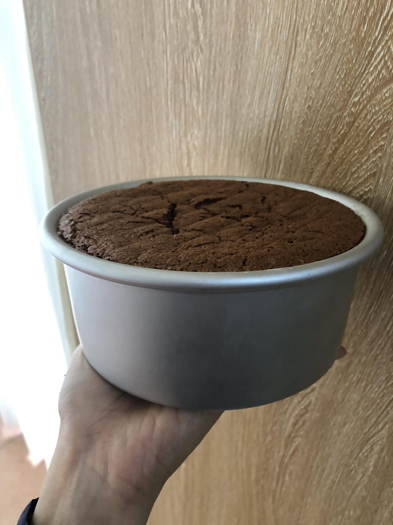 双倍浓郁不消泡巧克力戚风