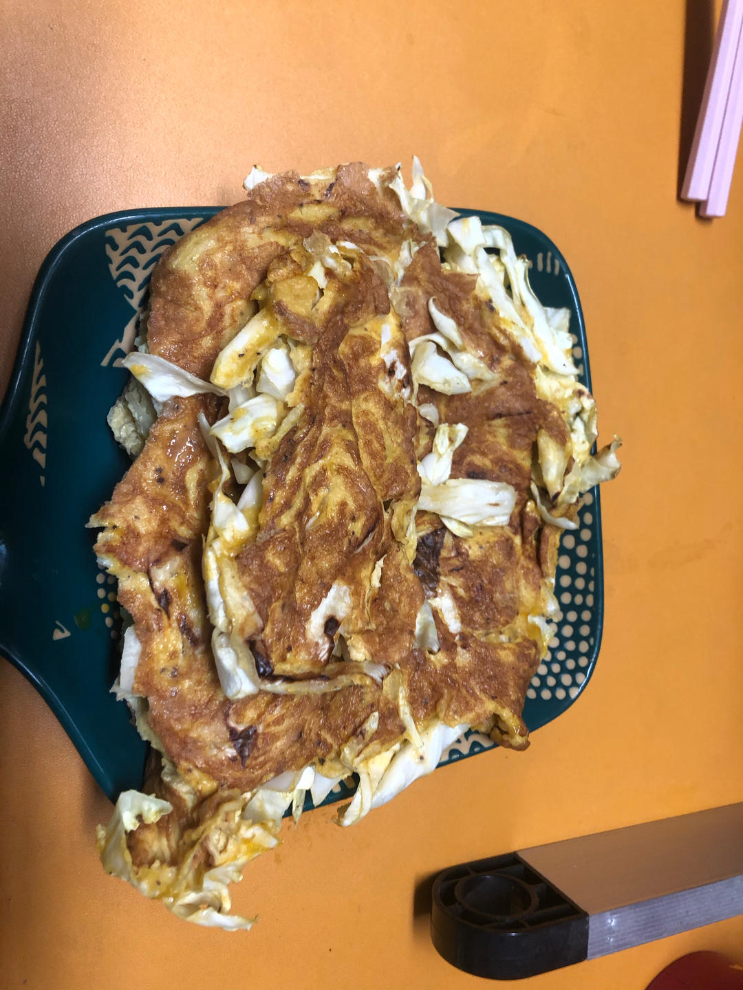 包菜蛋饼也太好吃了吧！！！吃撑才153大卡