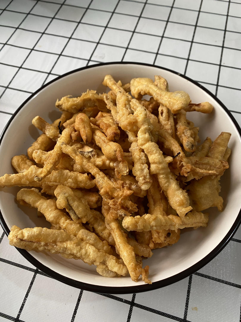 外酥里嫩‼️比肉还好吃的椒盐杏鲍菇🔥