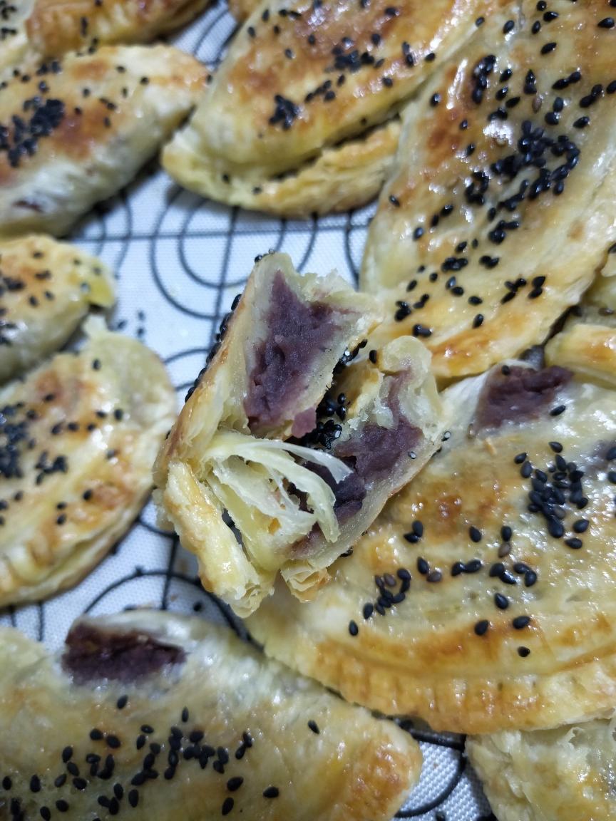 红豆沙派，蛋挞皮简单快手的做法