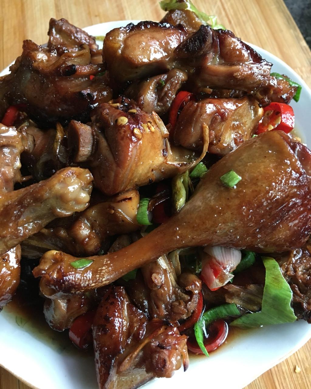 红烧咸鸭（南方菜）