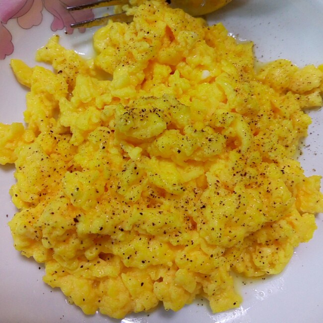 美式炒蛋 scrambled eggs