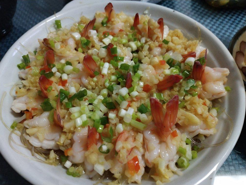 蒜蓉粉丝蒸虾