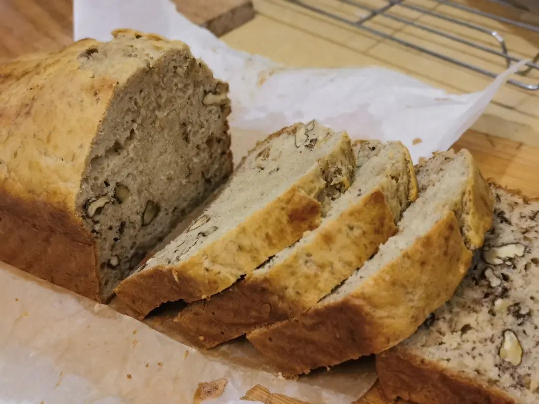 香蕉蛋糕 banana bread （非低糖）传统配方