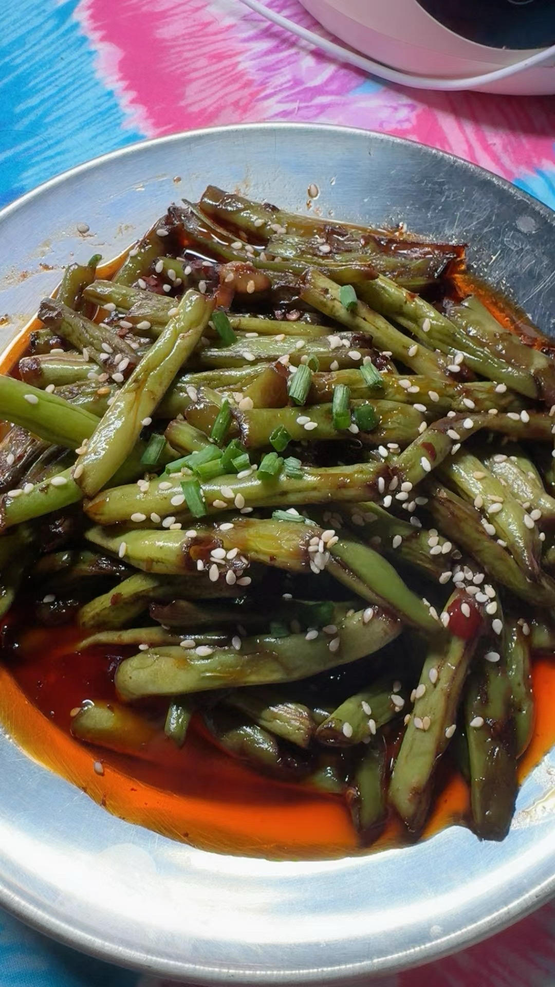 不油炸，素炒四季豆