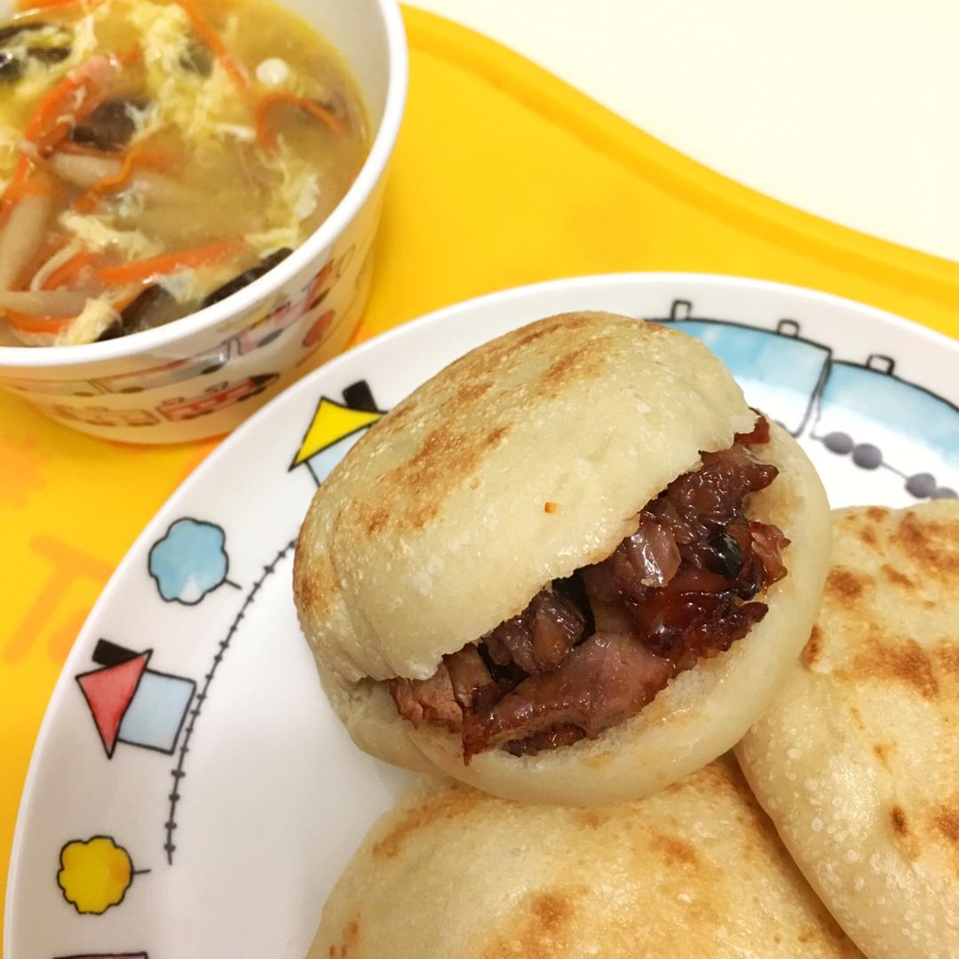 肉夹馍(白吉馍的制作)