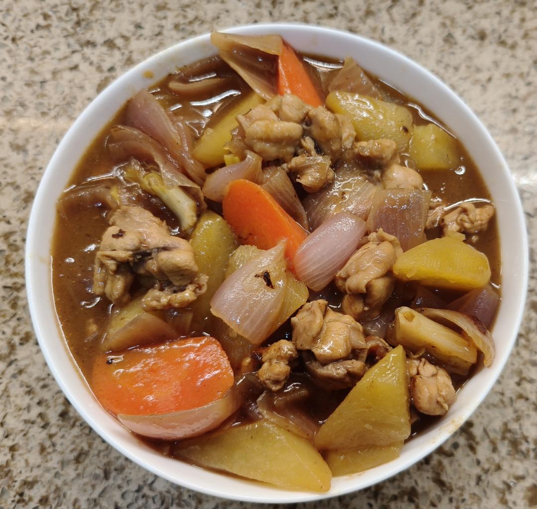 咖喱土豆鸡块
