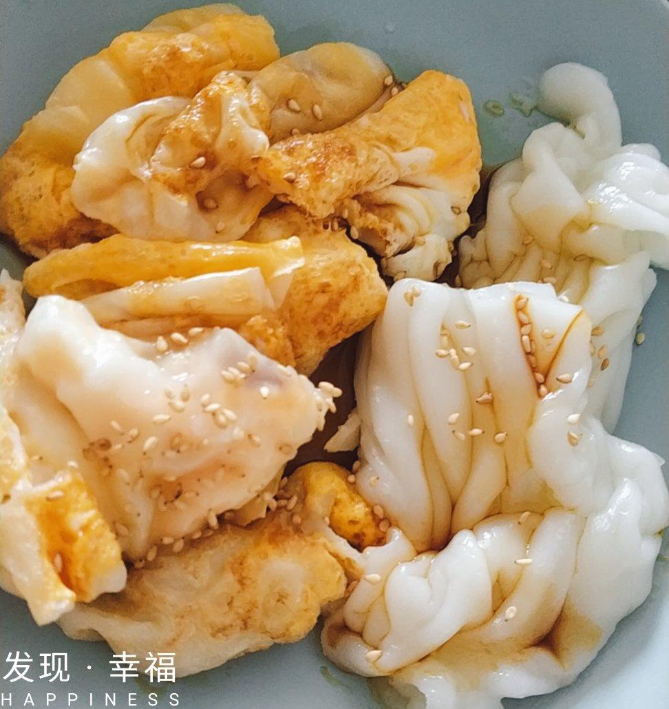 广式蛋肉肠粉视频操作