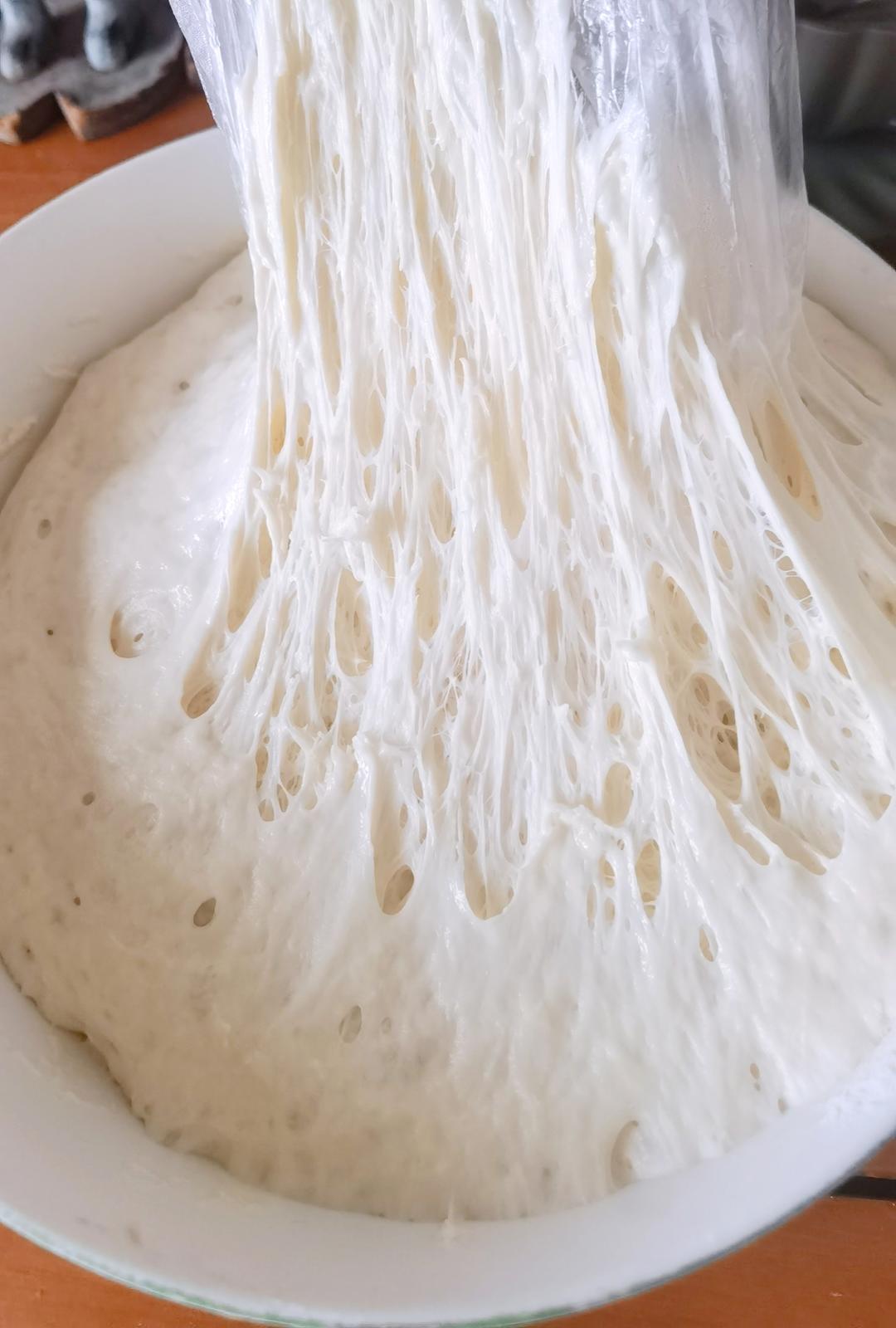 纯奶手撕吐司的做法 步骤1