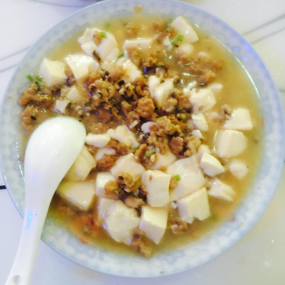 香菇肉沫豆腐
