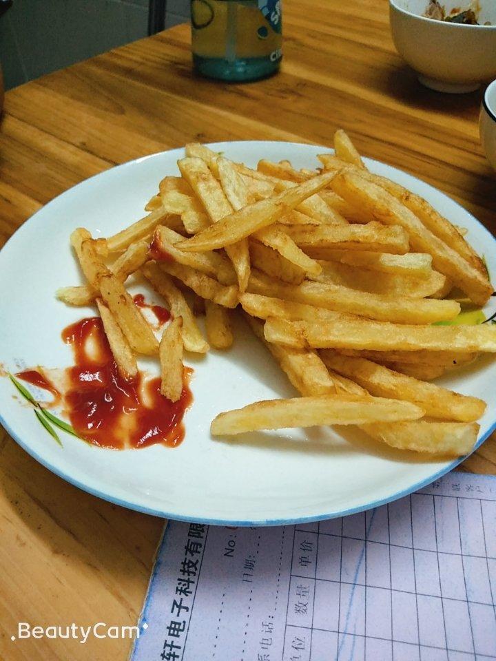 自制炸薯条
