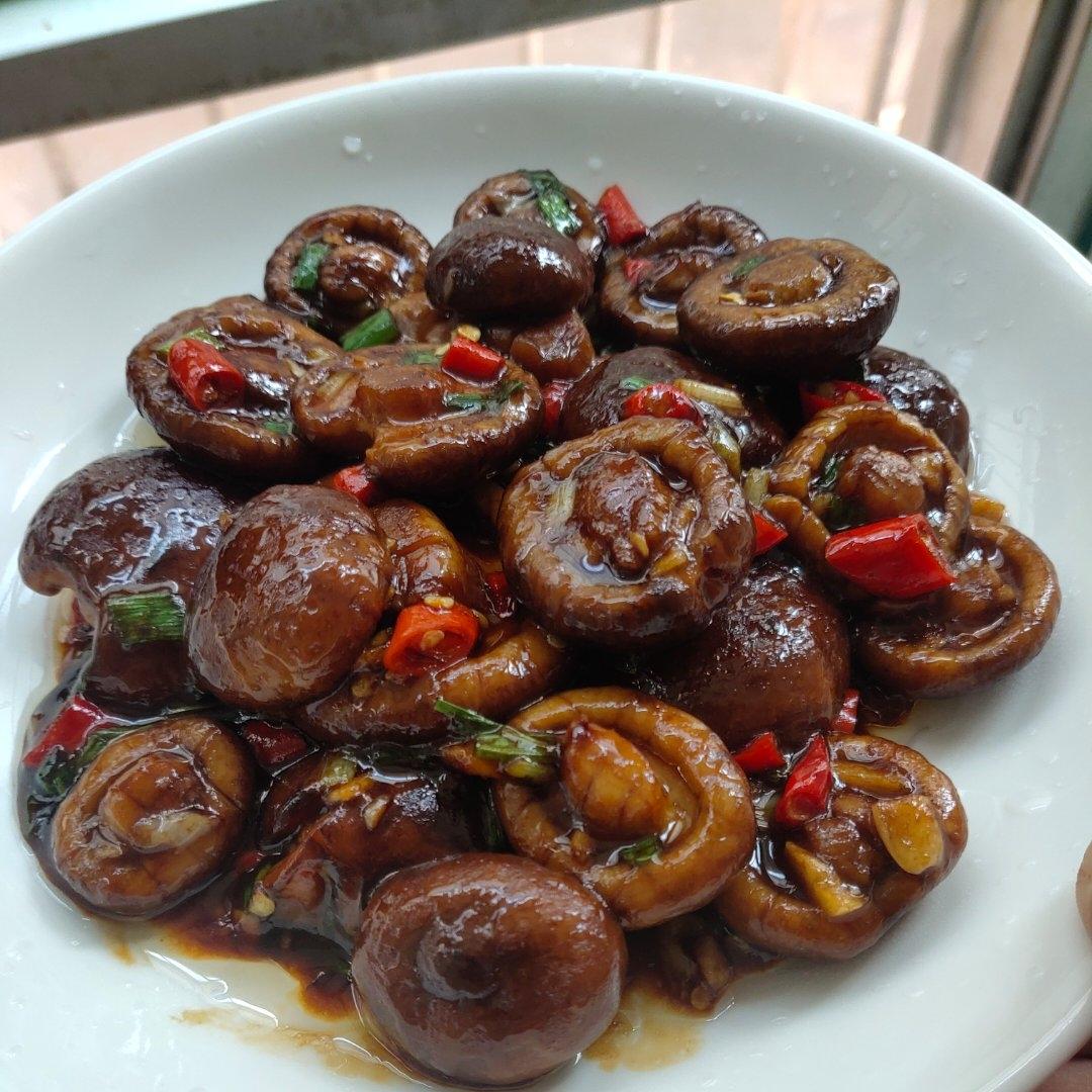 超下饭香菇素鲍鱼