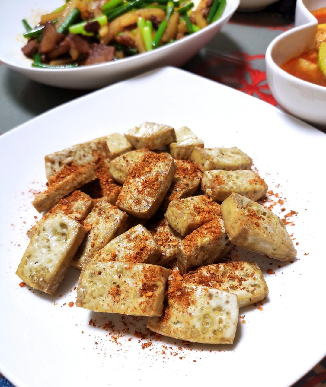 空气炸豆腐【3月北鼎烤箱食谱】