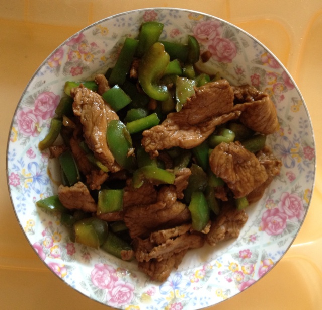 青椒肉片