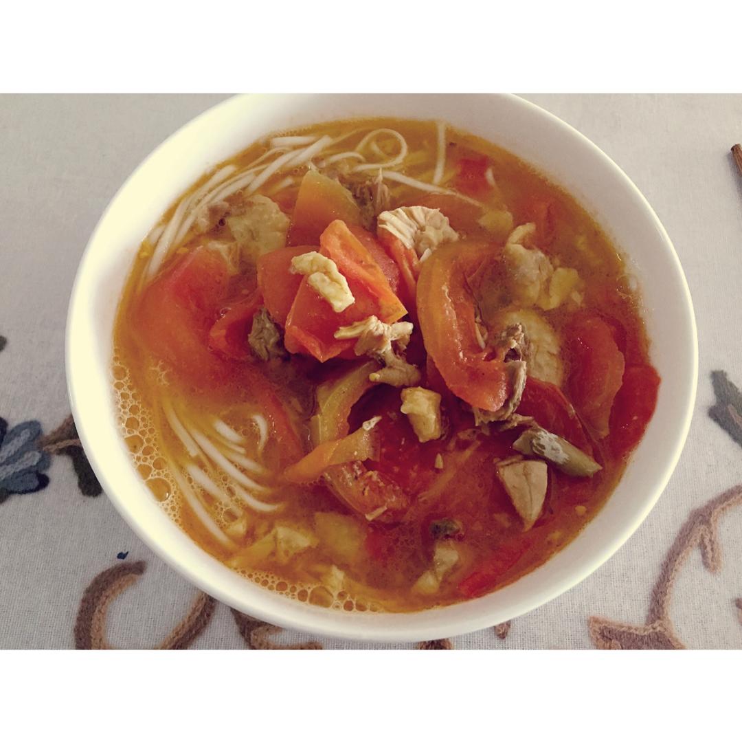 超级入味好吃的番茄鸡蛋面