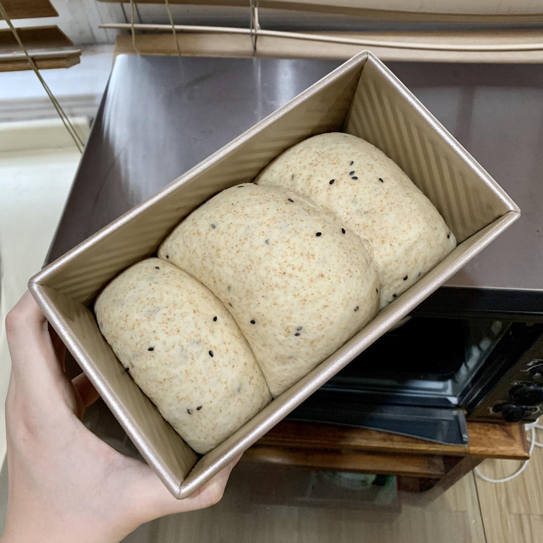 🍞全麦吐司直接法 （新良全麦面包粉）