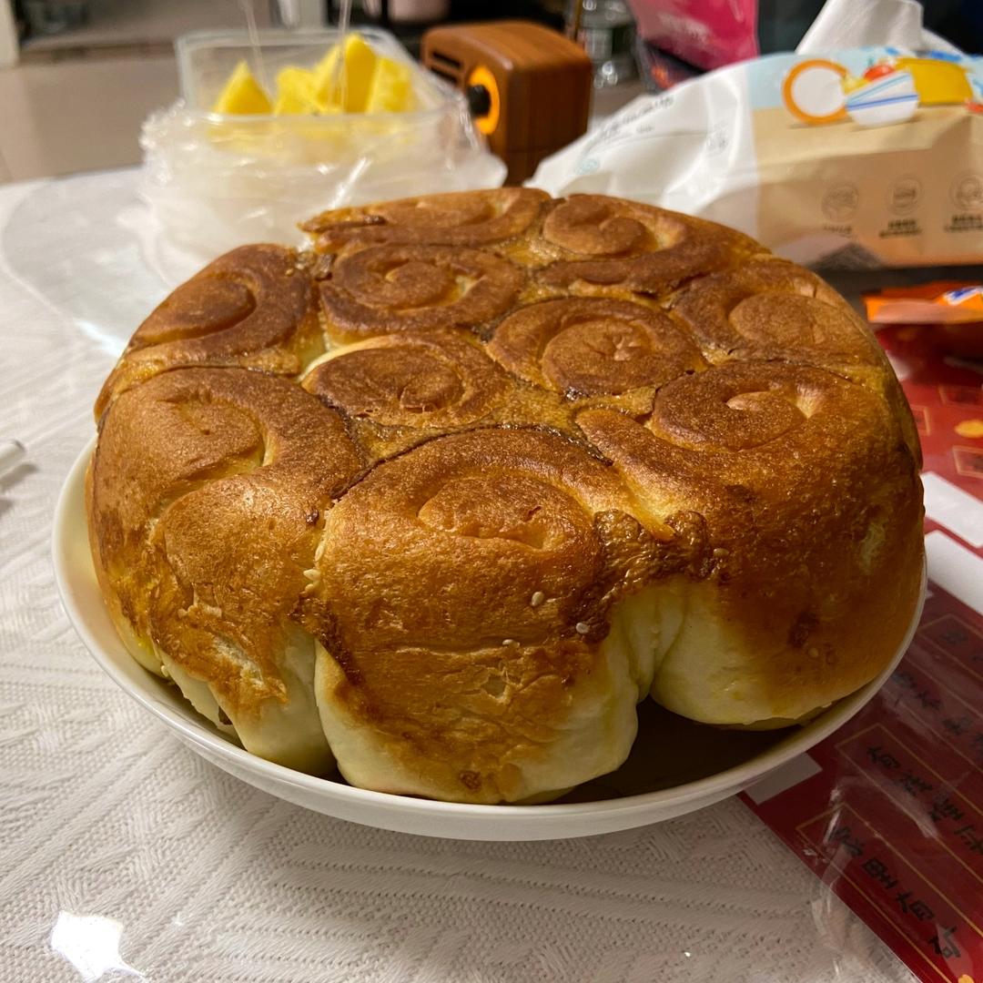 电饭煲做面包，不用黄油，不用面包机，照步骤做一定成功