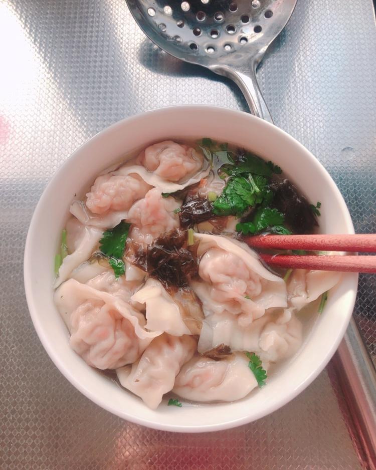 美味鲜肉虾饺