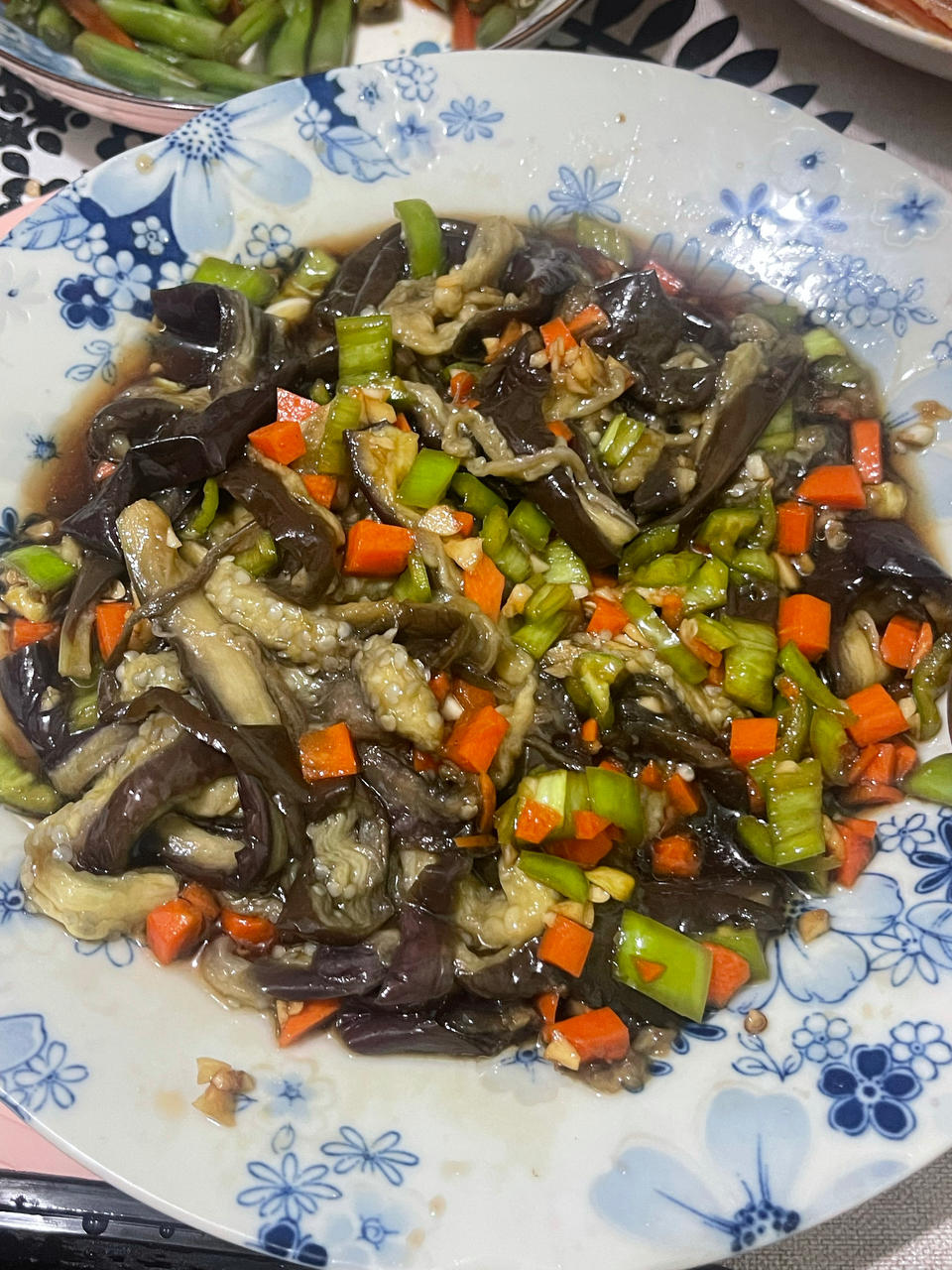 蒜泥茄子（蒸）