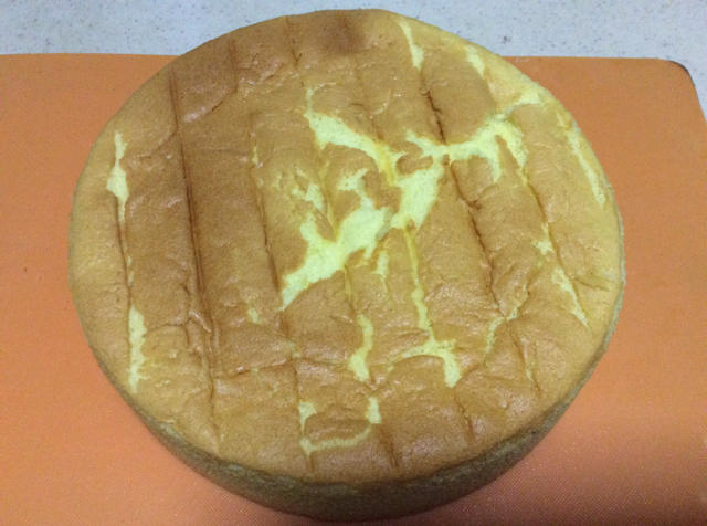 超好记八寸戚风蛋糕（后蛋法）