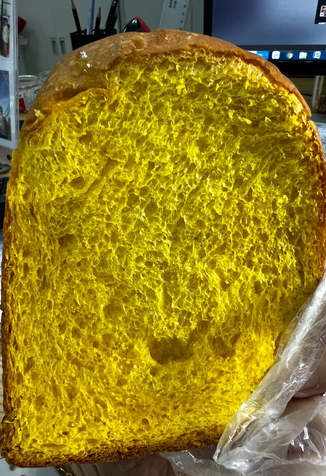 软绵香醇的南瓜吐司