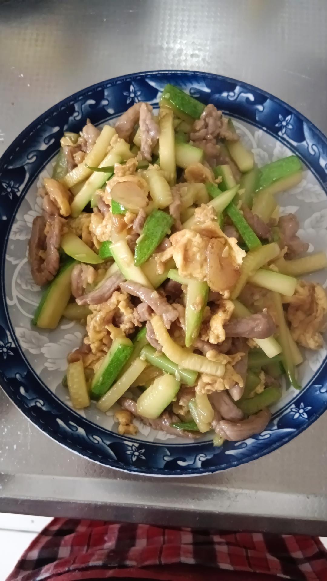 小炒西葫芦