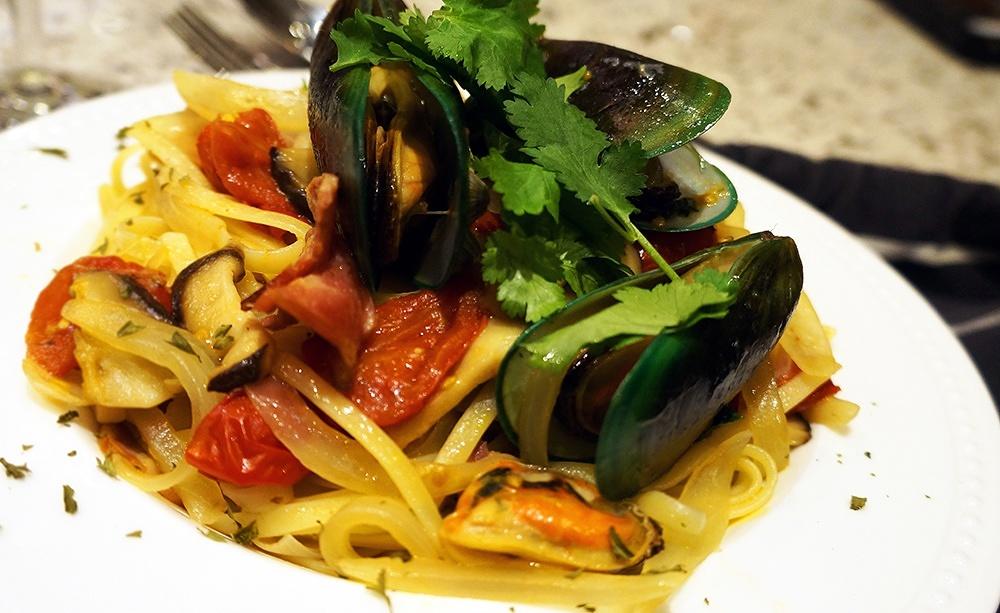 海陆风情意面Linguine Mare E Monti的做法