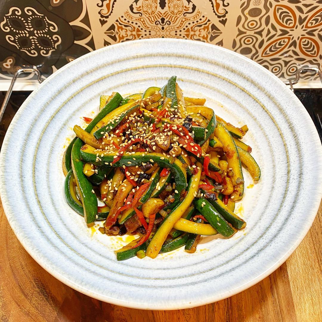 超下饭干锅西葫芦