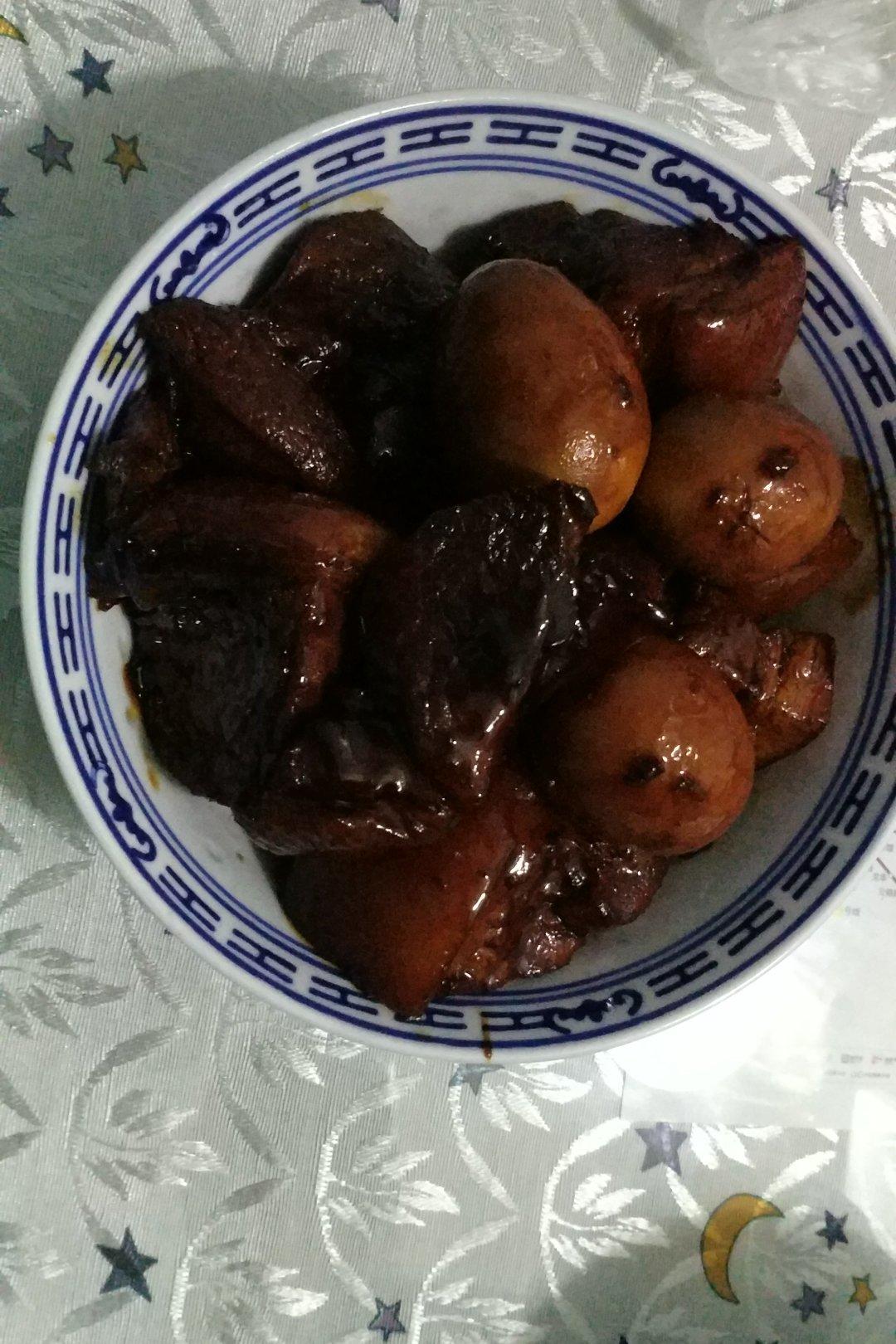 红烧肉蛋
