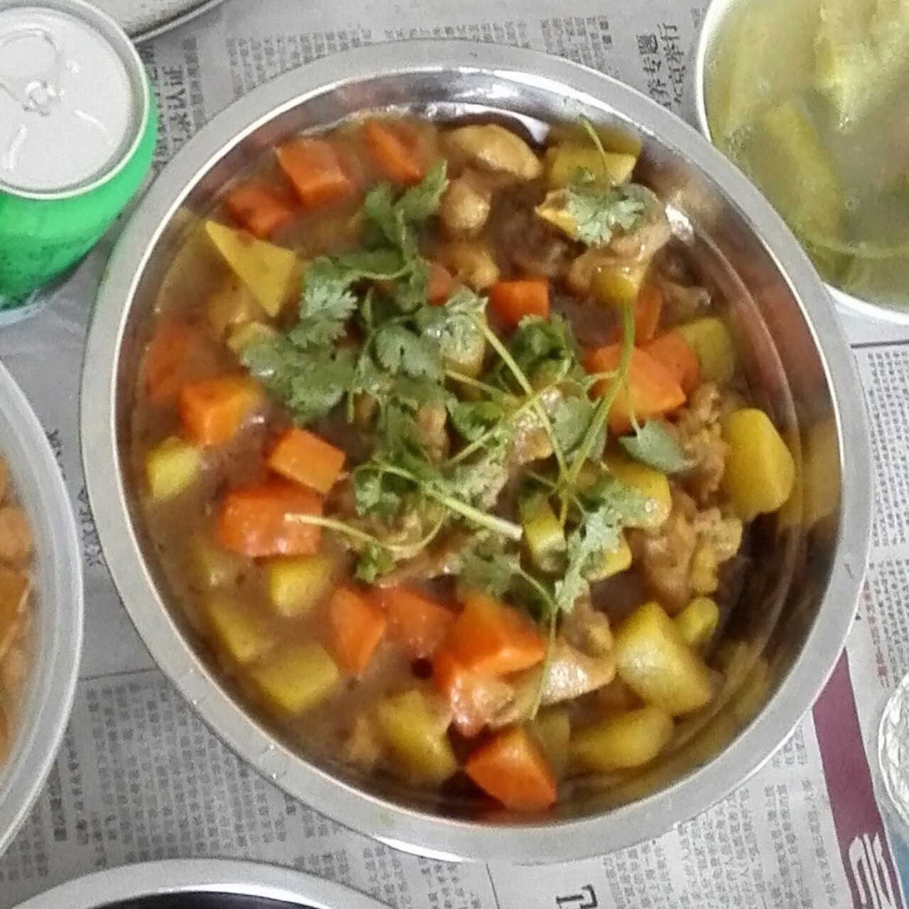 咖喱土豆鸡肉