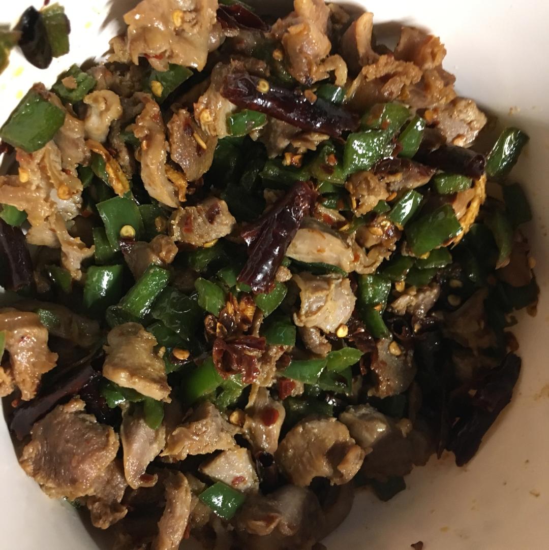 小炒鸡胗