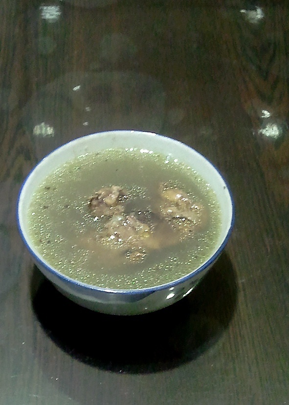 茯苓绿豆老鸽汤的做法