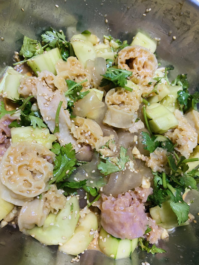 简单的网红吸汁面藕