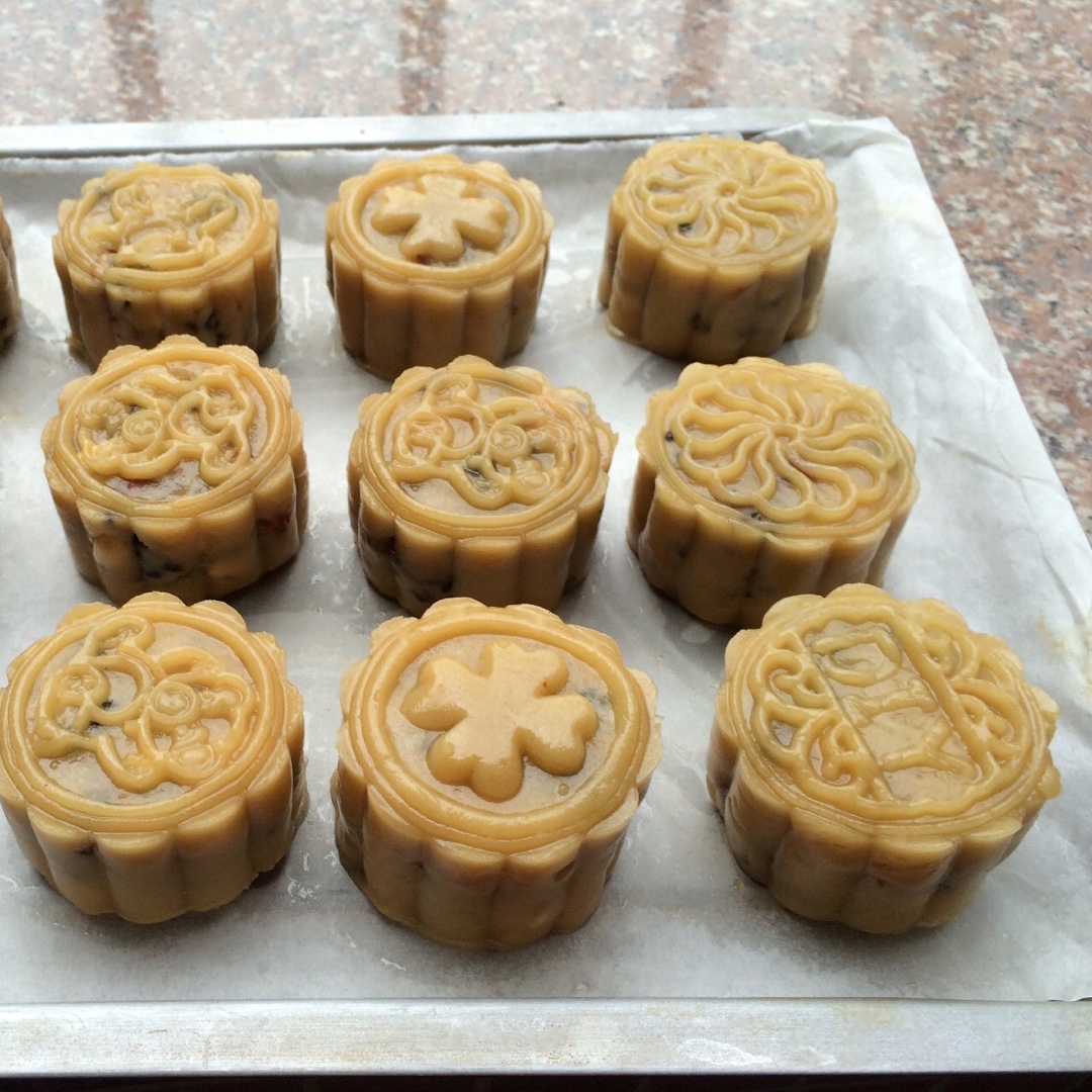 广式五仁月饼（自制五仁馅）