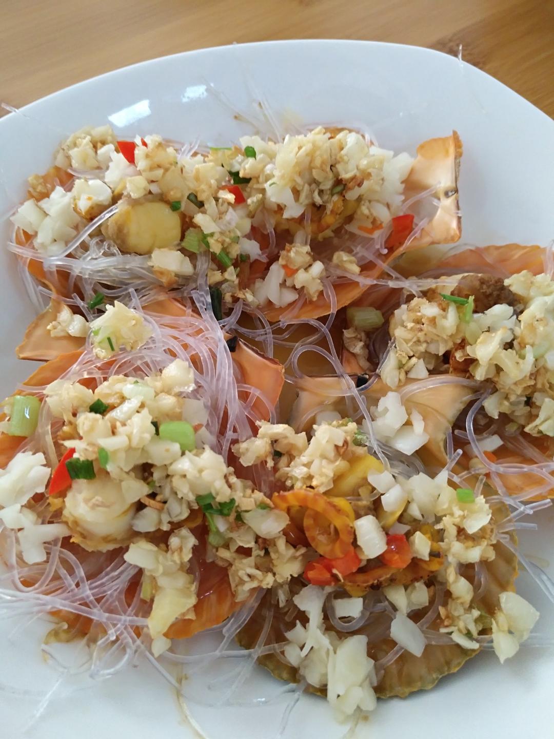 黄金蒜茸扇贝粉丝