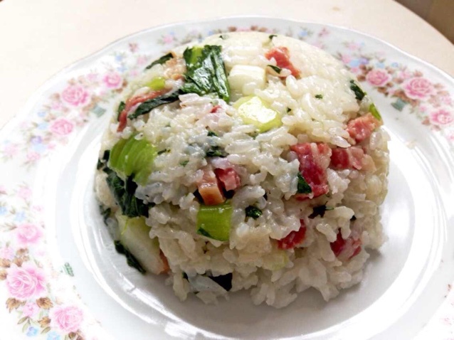 猪油咸肉菜饭