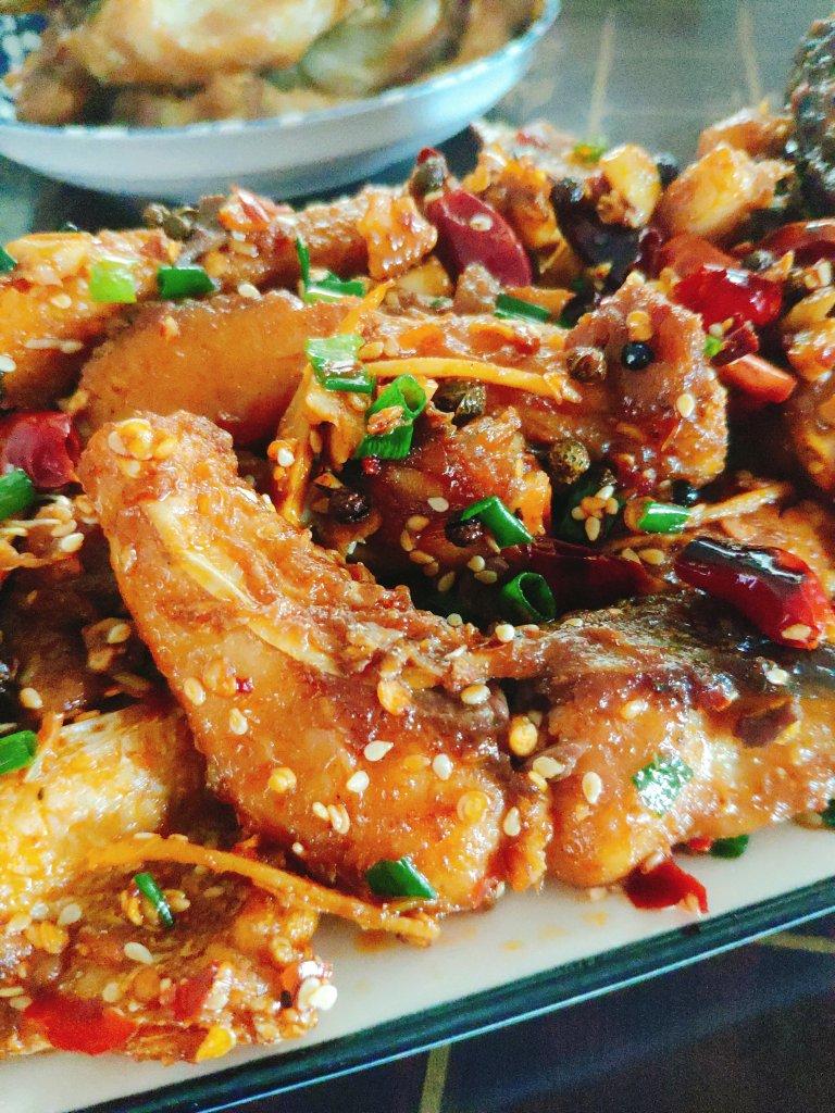 🔥这样做的麻辣鱼块，口感酥脆，特别好吃❗️