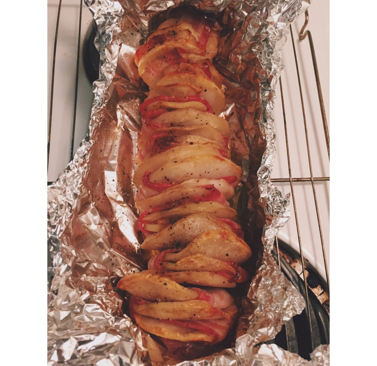 培根风琴烤土豆