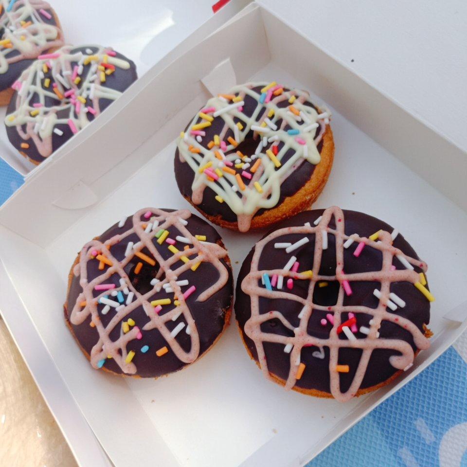 甜甜圈🍩（烤箱版）无泡打粉