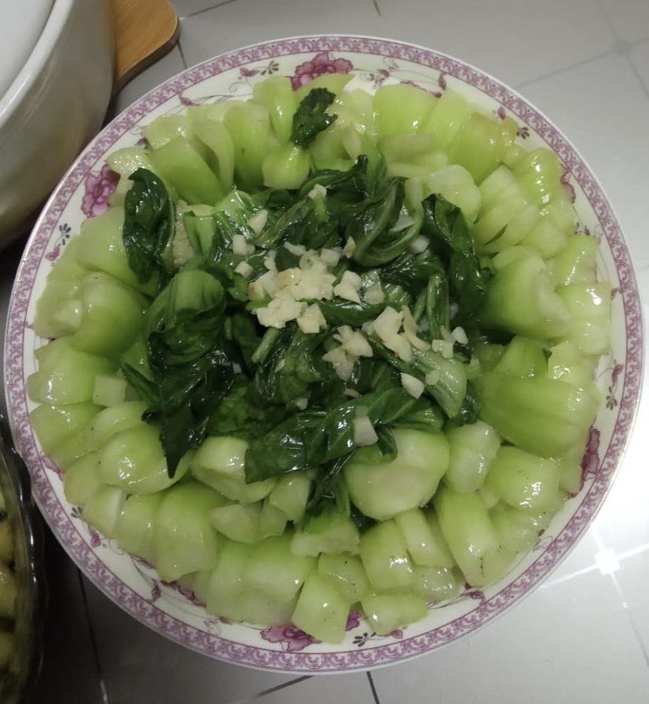 香菇上海青