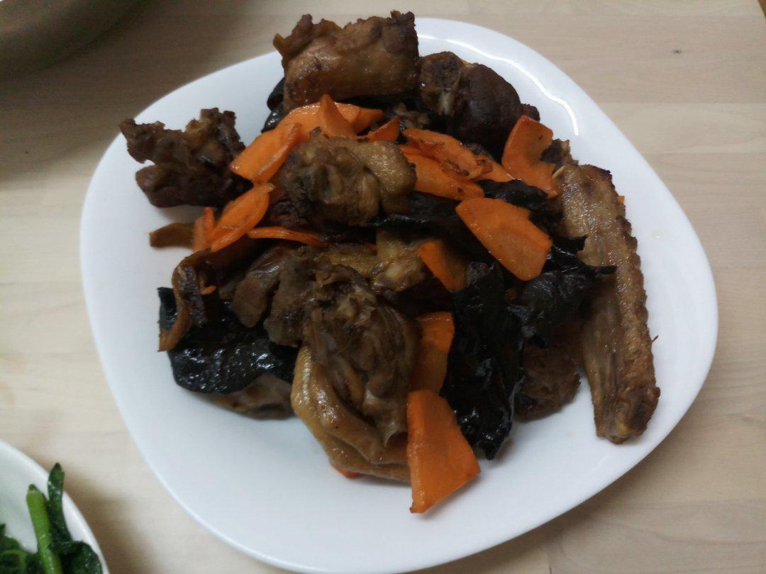 干煸仔鸭