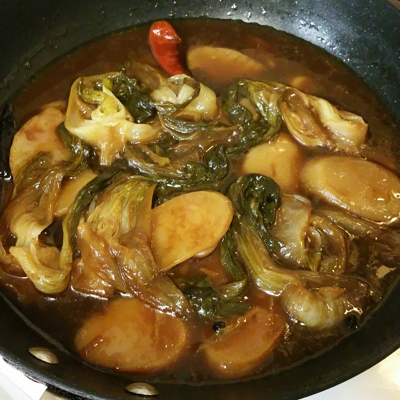 烤菜年糕