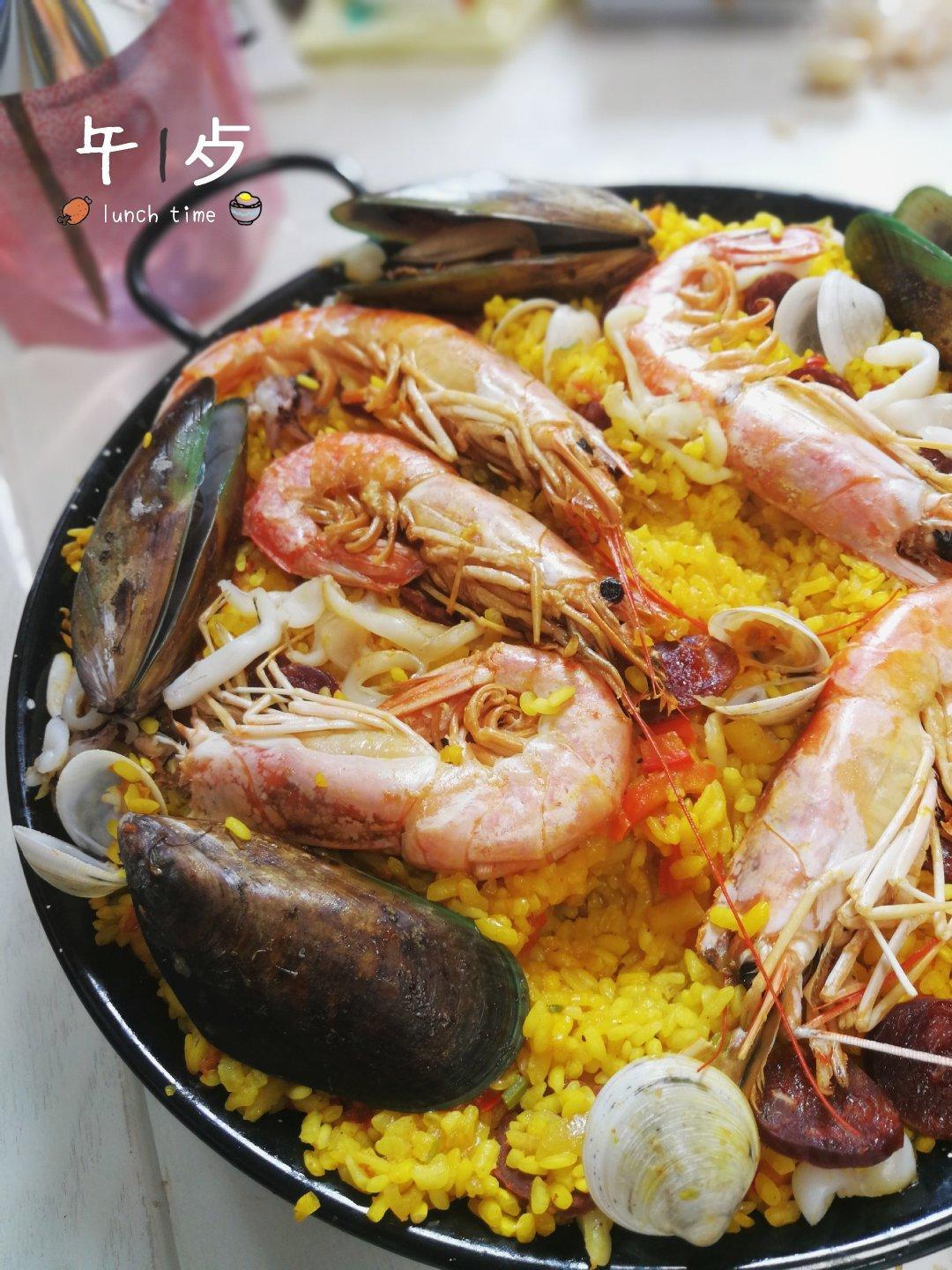 【曼食慢语】Seafood Paella 西班牙海鲜饭