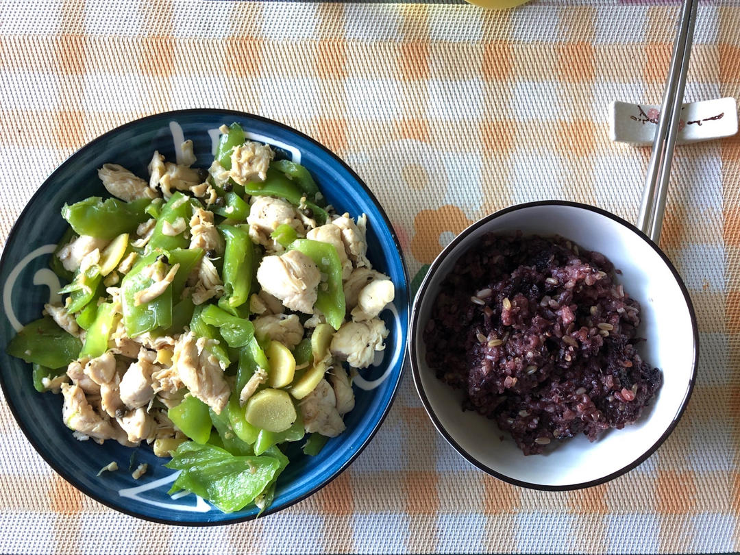 快手青椒鸡胸肉