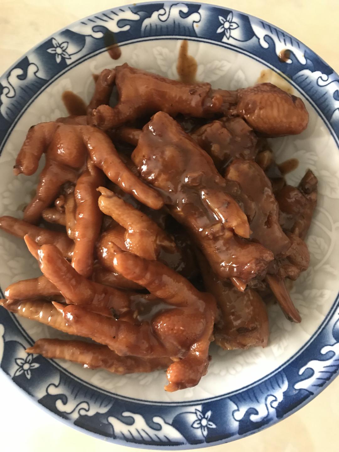 家常版红烧鸡爪