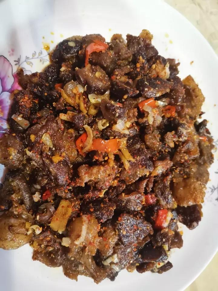 麻辣牛肉干