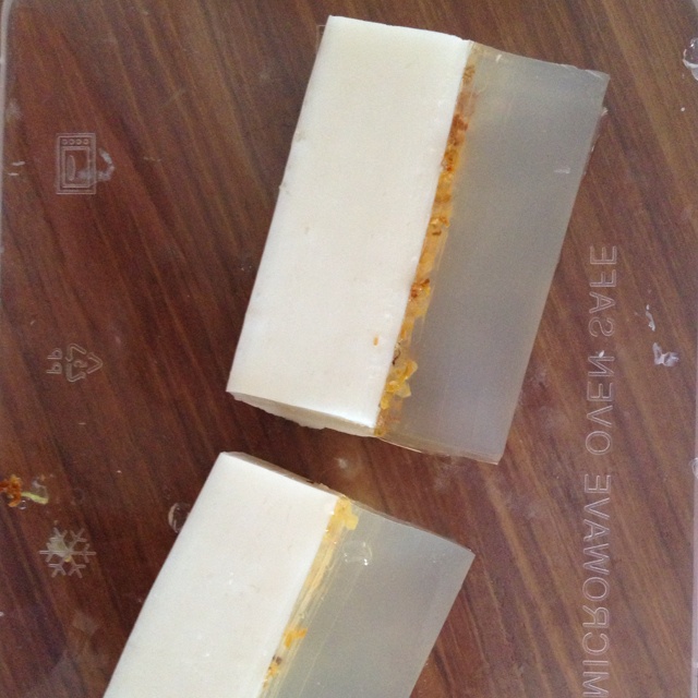 椰汁桂花水晶冻糕