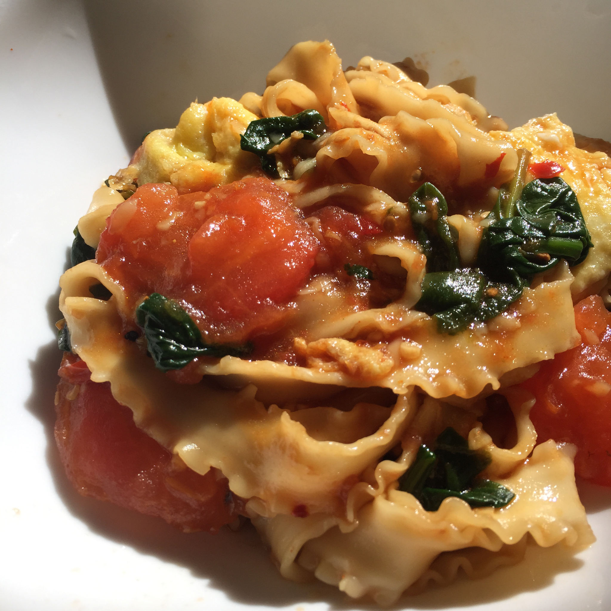 番茄鸡蛋炒刀削