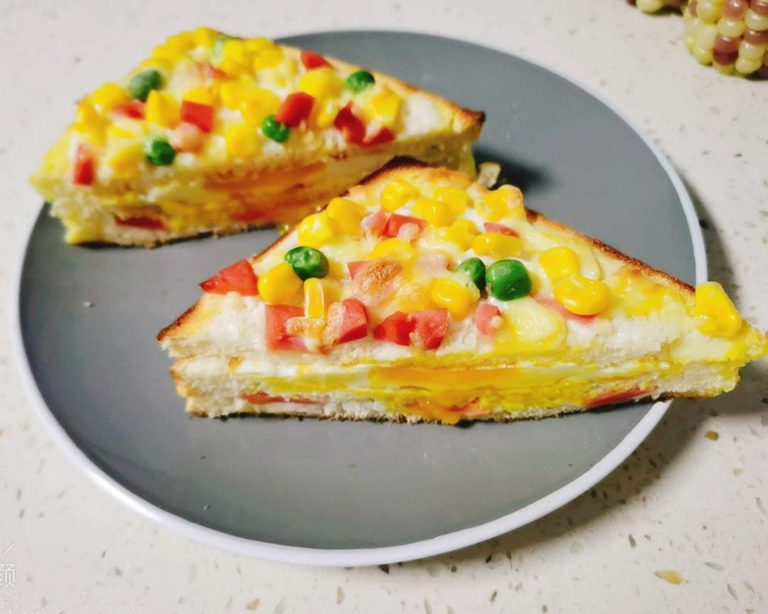 百变土司—蛋黄流心三明治