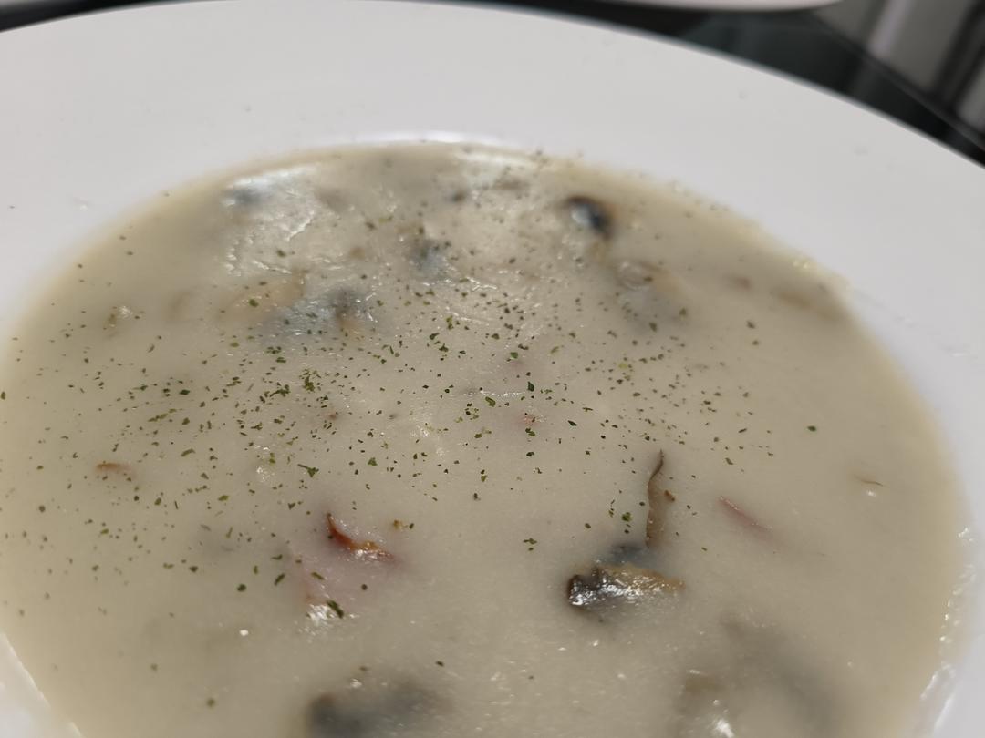 奶油蘑菇汤（完美比例版）
